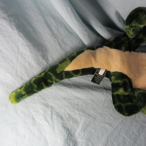 plush 1994 petting zoo alligator or crocodile stuffed animal (w1745) - Picture 5 of 10